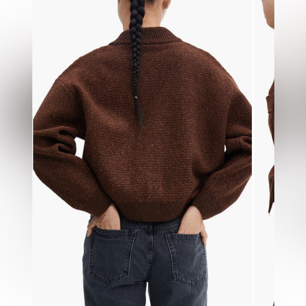 Bomber cardigan - Picture 3 of 8